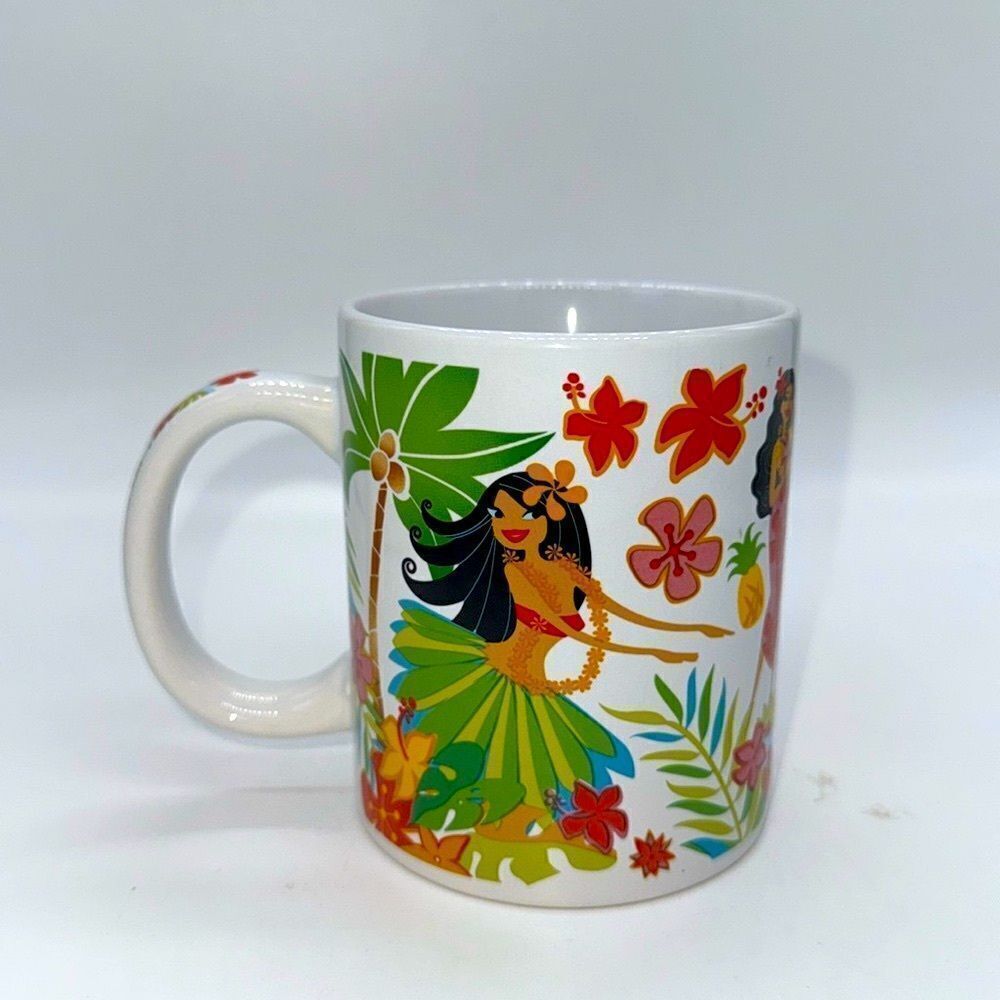 ABC Island Hula Honeys Ceramic Mug Size 12 oz